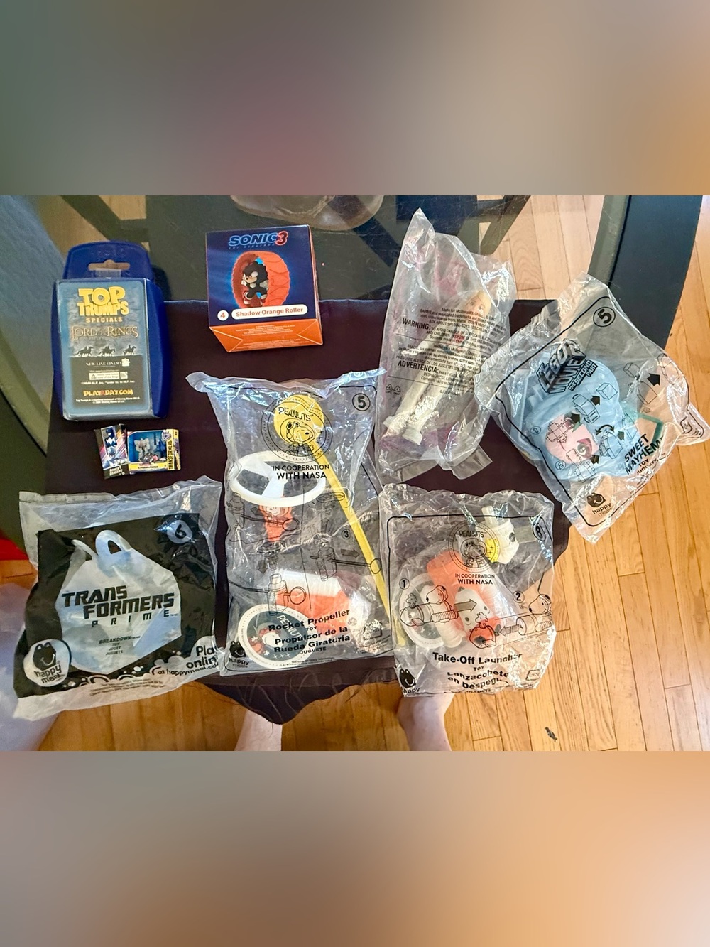 New in Packages; Lots of Happy Meal Toys, Mini Transformers, NASA Barbie & More